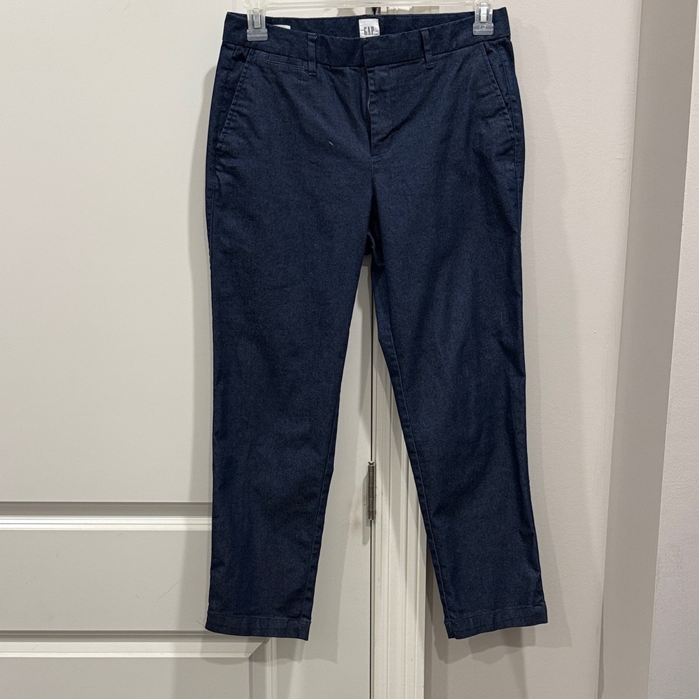 GAP Women's Navy Chinos